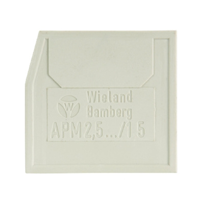 Wieland APM2,5 for /15 Endeplade 2mm grå