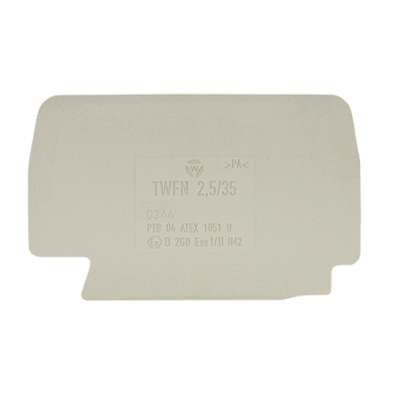 Wieland TWFN2,5 Skilleplade 2mm grå