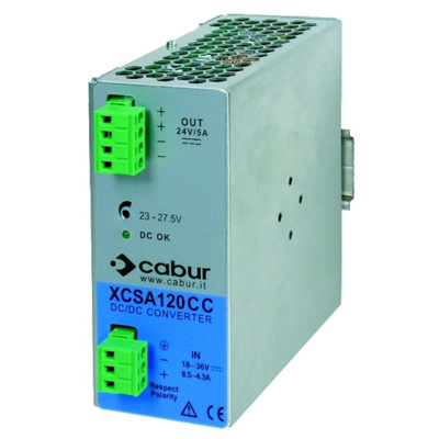 Cabur Strømforsyning 24VDC 5A
