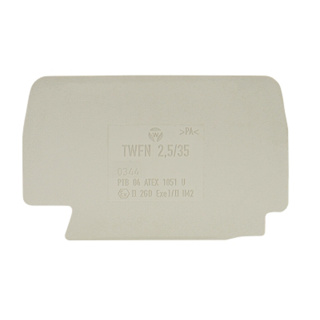 Wieland TWFN2,5 Skilleplade 2mm grå