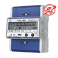 SACI 3-F kWh-måler LCD 5(80)A 4 mod.